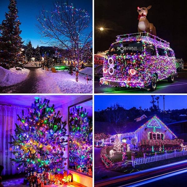 LAMPKI CHOINKOWE 500 LED MULTI KOLOR 35M PROGRAMATOR ŚWIATEŁKA ŁAŃCUCH zdjęcie 9