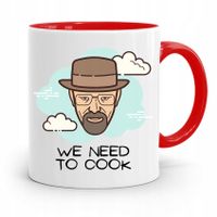 Kubek Czerwony Dla Kucharza We Need To Cook Z Nadrukiem Ze Zdjęciem