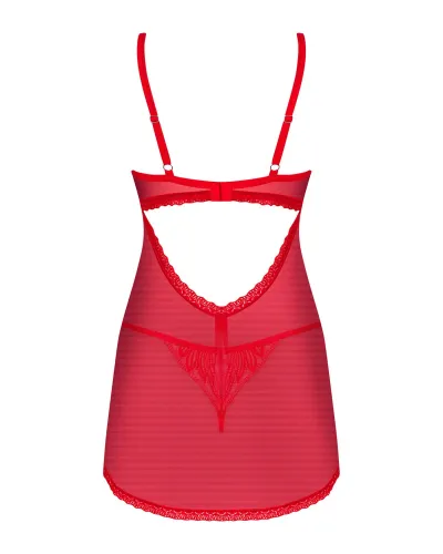 obsessive chilisa sukienka połprzezroczysta koronkowa m/l + stringi na Arena.pl