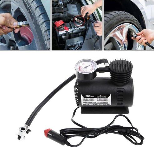 KOMPRESOR SAMOCHODOWY SPRĘŻARKA POMPKA 300 PSI 12V na Arena.pl