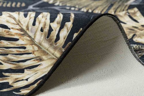 RUG/LU/ARLEN/LEAVES4/BLACK+GOLD/160x220 na Arena.pl