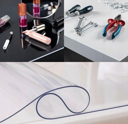 MATA OHRONNA NA STÓŁ BLAT PODKŁADKA PRZEZROCZYSTA MIĘKKIE SZKŁO 1MM 60X120 na Arena.pl