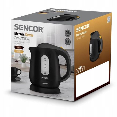 Czajnik elektryczny turystyczny Sencor SWK 1101BK 1100W 1L Czarny na Arena.pl