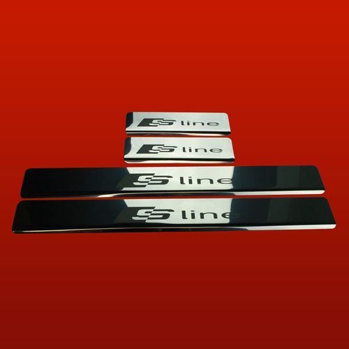 Listwa progowa AUDI A5 B8 SLINE Stal nierdzewna 304 połysk 4szt na Arena.pl