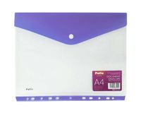 KOPERTA Z EUROPERFORMACJĄ A4 FIOLET PATIO