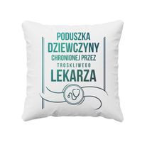 Poduszka dziewczyny chronionej przez troskliwego lekarza