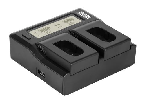Ładowarka dwukanałowa Newell DC-LCD do akumulatorów DMW-BLK22 do Panasonic na Arena.pl