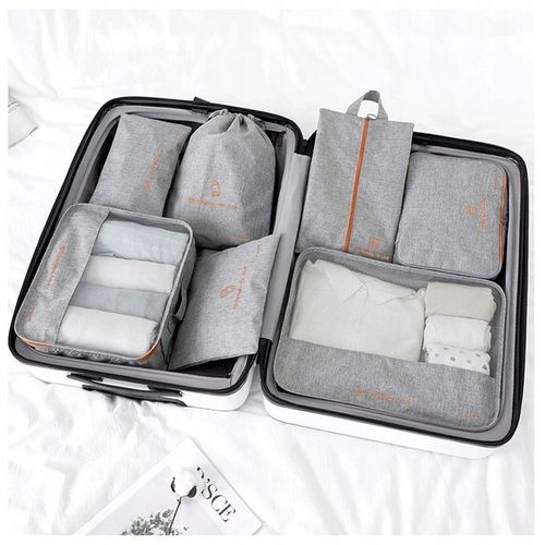 7 X ORGANIZER PODRÓŻNY DO WALIZKI TORBY ZESTAW ETUI NA UBRANIA BUTY TORBA na Arena.pl