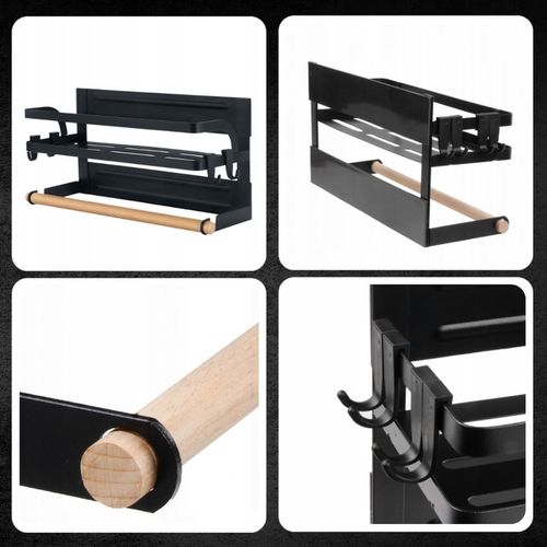 PÓŁKA KUCHENNA NA PRZYPRAWY MAGNETYCZNA ORGANIZER NA LODÓWKĘ ŚCIANĘ na Arena.pl