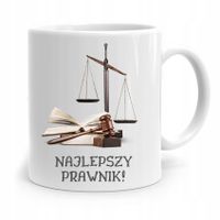 Kubek Dla Prawnika Mecenasa Najlepszy Prawnik Z Nadrukiem Ze Zdjęciem