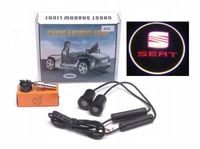 LED LOGO PROJEKTOR HD 3D DRZWI WSZYSTKIE SEAT