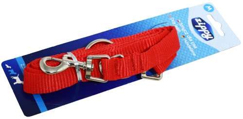 ZIPPY Smycz dla psa M (2x200cm) czerwona na Arena.pl