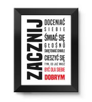 Nowoczesne obrazy obrazki z napisami na ścianę na prezent