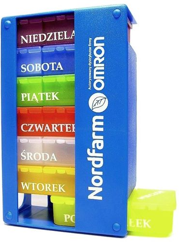 POJEMNIK KASETKA PUDEŁKO NA LEKI TABLETKI 7dni x 3 na Arena.pl