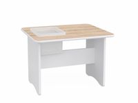 012 Stolik dziecięcy biało-sonoma