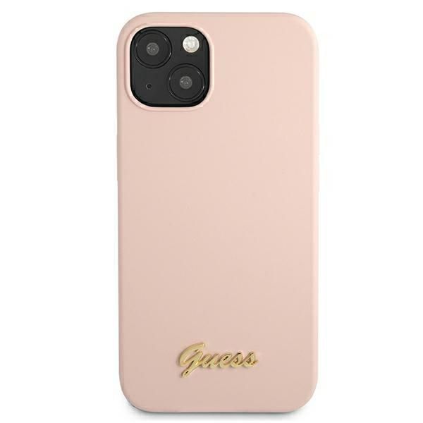 Etui Guess do iPhone 15, iPhone 14, iPhone 13, Różowy, MagSafe zdjęcie 3