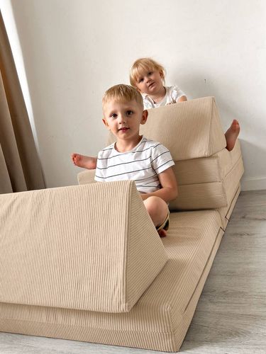 sofa modułowa MINI - beżowy na Arena.pl