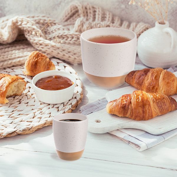 Kubek do espresso ceramiczny biały 90 ml zdjęcie 4