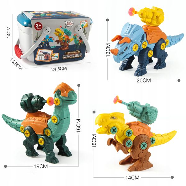DINOZAURY DO SKRECANIA NR:9066 zdjęcie 5