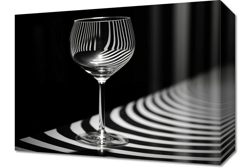 Obraz 40x30cm Refleksje nad Szkłem zdjęcie 1