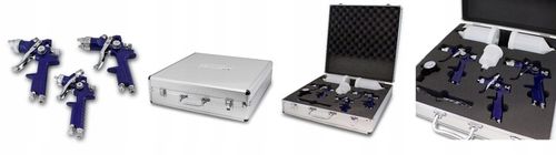 Pistolety Lakiernicze HVLP Natryskowe ZESTAW 3 szt na Arena.pl