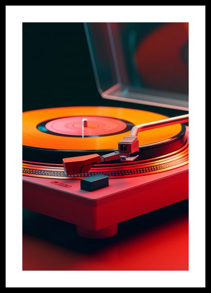 Plakat 68x101cm Retro Granie zdjęcie 3