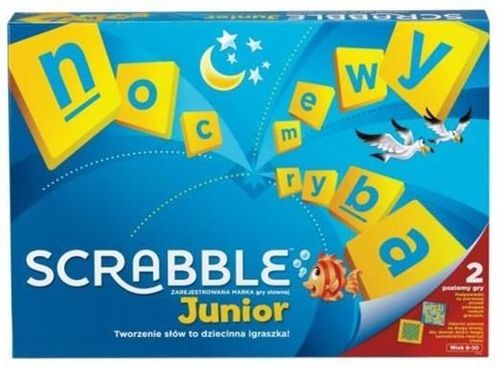 Gra Scrabble Junior MATTEL SCRABBLE JUNIOR na Arena.pl