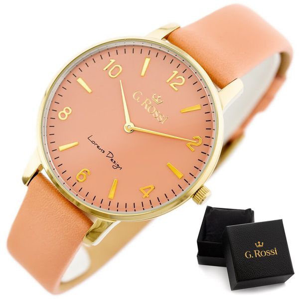 ZEGAREK G. ROSSI - 12177A2-5E2 (zg832c) + BOX zdjęcie 7