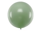 Balon pastelowy rozmarynowa zieleń, 1 m
