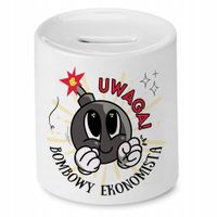 Dla Ekonomisty Skarbonka Na Urodziny Na Prezent Z Nadrukiem Ze Zdjęciem Z N