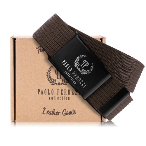 pasek parciany paolo peruzzi modny brązowy pw-26-125 na Arena.pl