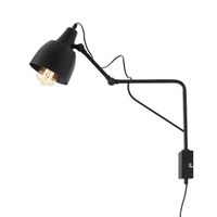 Lampa ścienna SOHO 1002C1_M Aldex regulowany reflektorek czarny