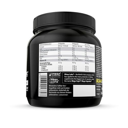 OLIMP Aminokwasy BCAA Mega Caps/Mega Capsules 300 kaps na Arena.pl