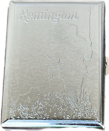 Srebrna Papierośnica z Wzorem Metalowa na Arena.pl