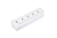 URZ3272 Gniazdo przedluzacza x 5 z uziemieniem bi
