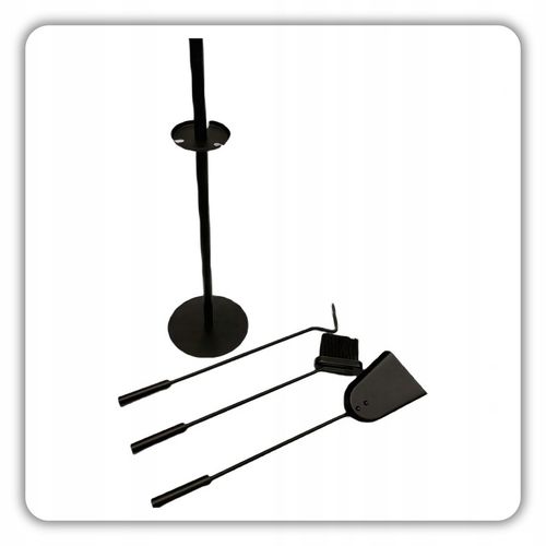 ZESTAW KOMINKOWY HELSINKI 4W1 NARZĘDZIA AKCESORIA DO KOMINKA na Arena.pl