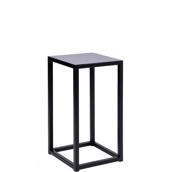 Kwietnik Piatto loft 40 cm czarny zdjęcie 3