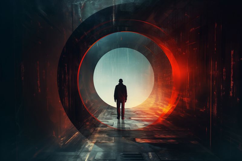 Plakat 30x20cm Portal do Świata zdjęcie 1