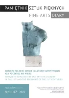 Pamiętnik Sztuk Pięknych. Nr 17/2022