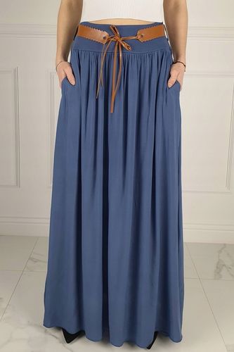 ZWIEWNA DŁUGA SPÓDNICA MAXI DO KOSTEK BOHO DAMSKA na Arena.pl