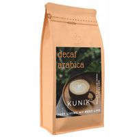 Kawa ziarnista Bezkofeinowa 1kg Decaf 100% Arabica Świeżo palona Swis Water