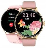 ZEGAREK SMARTWATCH SPORTOWY ROZMOWY DAMSKI POLSKIE MENU ZŁOTY
