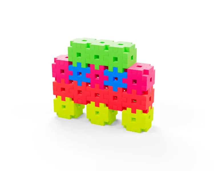 Klocki Meli Basic Neon Travel Box 500 el. zdjęcie 7