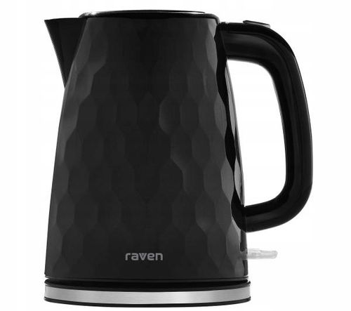 Czajnik elektryczny RAVEN EC025C 2200W 1.7 Litra Czarny na Arena.pl