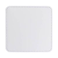 Skórzana podkładka pod kubek do sublimacji - kwadrat