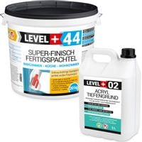 Zestaw Gładź Tynkowa Gotowa L+44 20kg + Grunt akrylowy 5L L+02