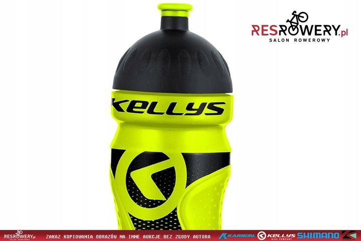 BIDON ROWEROWY KELLYS SPORT 022 0,7L LIME zdjęcie 4