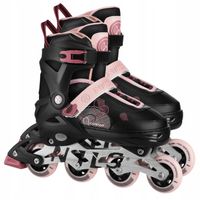 Rolki Regulowane Dziecięce Rekreacyjne Kauczukowe Kółka ABEC-7 Nils Extreme