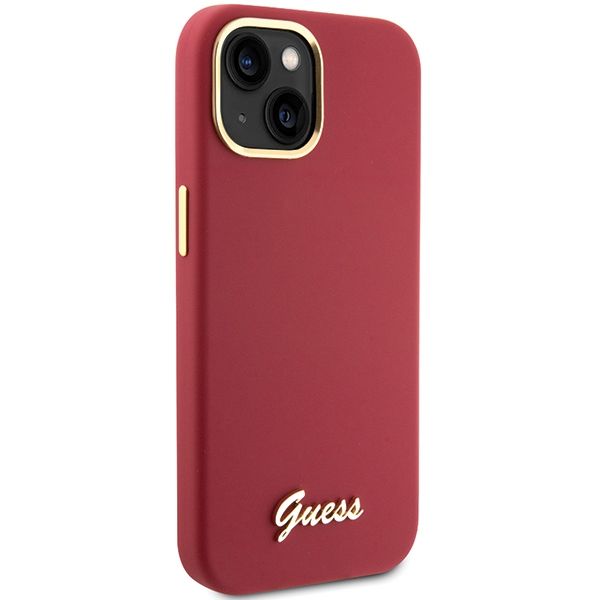 Etui Guess do iPhone 15, iPhone 14, iPhone 13, Czerwony zdjęcie 4