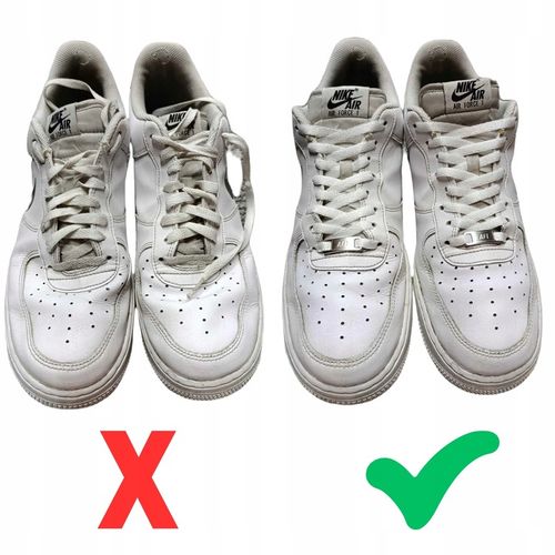 Białe Sznurówki sznurowadła do butów Nike Air Force 1 AF1 o długości 120 cm na Arena.pl